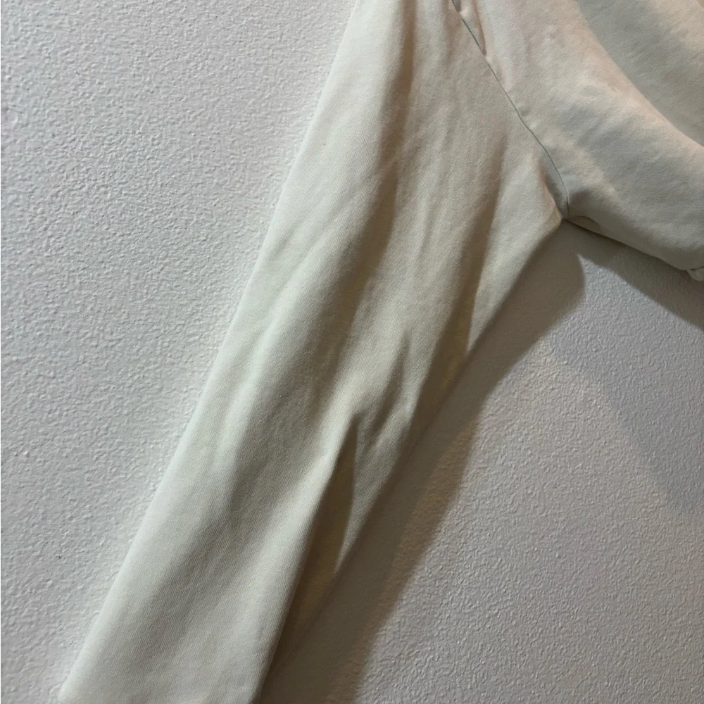 Gymshark x Whitney Simmons Cream cropped hoodie size small - Picture 6 of 12